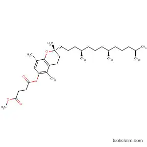 Butanedioic acid,
(2R)-3,4-dihydro-2,5,8-trimethyl-2-[(4R,8R)-4,8,12-trimethyltridecyl]-2H-
1-benzopyran-6-yl methyl ester