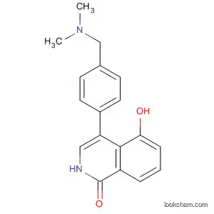 4-(4-((dimethylamino)methyl)phenyl)-5-hydroxyisoquinolin-1(2H)-one