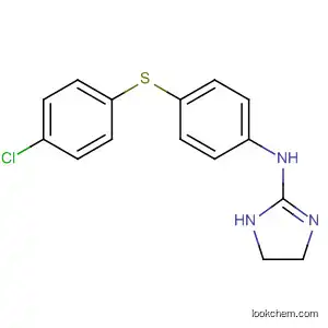 Molecular Structure of 71576-74-4 (1H-Imidazol-2-amine, N-[4-[(4-chlorophenyl)thio]phenyl]-4,5-dihydro-)
