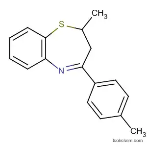 Molecular Structure of 74148-62-2 (1,5-Benzothiazepine, 2,3-dihydro-2-methyl-4-(4-methylphenyl)-)