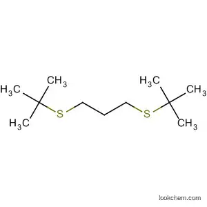 Molecular Structure of 7424-44-4 (Propane, 1,3-bis[(1,1-dimethylethyl)thio]-)