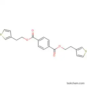 Molecular Structure of 748804-57-1 (1,4-Benzenedicarboxylic acid, bis[2-(3-thienyl)ethyl] ester)