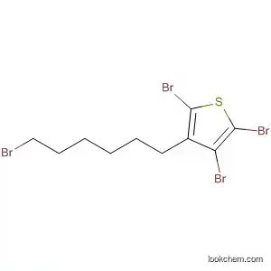 Molecular Structure of 765314-62-3 (Thiophene, 2,3,5-tribromo-4-(6-bromohexyl)-)