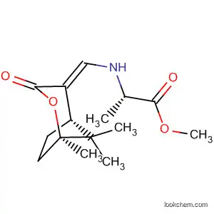 L-Alanine,
N-[(E)-[(1R,5S)-1,8,8-trimethyl-3-oxo-2-oxabicyclo[3.2.1]oct-4-ylidene]
methyl]-, methyl ester