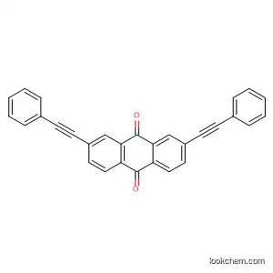Molecular Structure of 770237-08-6 (9,10-Anthracenedione, 2,7-bis(phenylethynyl)-)