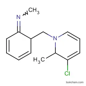 Pyridine, 3-chloro-1,2-dihydro-2-methyl-1-[(methylimino)phenylmethyl]-