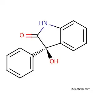 Molecular Structure of 781647-83-4 (2H-Indol-2-one, 1,3-dihydro-3-hydroxy-3-phenyl-, (3R)-)