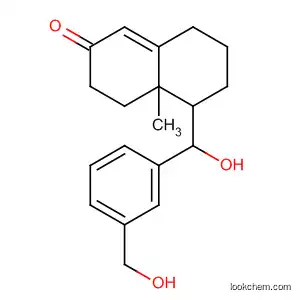 Molecular Structure of 791131-61-8 (2(3H)-Naphthalenone,
4,4a,5,6,7,8-hexahydro-5-[hydroxy[3-(hydroxymethyl)phenyl]methyl]-4a-
methyl-)