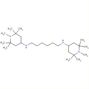Molecular Structure of 99835-47-9 (1,6-Hexanediamine, N,N'-bis(1,2,2,6,6-pentamethyl-4-piperidinyl)-)