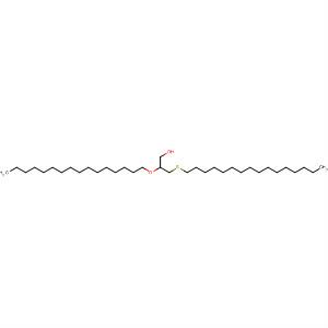 Molecular Structure of 105543-65-5 (1-Propanol, 2-(hexadecyloxy)-3-(hexadecylthio)-)