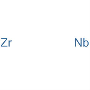 Molecular Structure of 12059-59-5 (Niobium, compd. with zirconium (1:1))