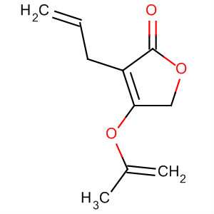 Molecular Structure of 124706-42-9 (2(5H)-Furanone, 3-(2-propenyl)-4-(2-propenyloxy)-)