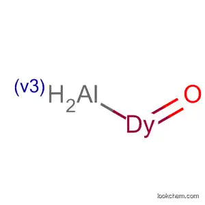 Molecular Structure of 151128-60-8 (Aluminum dysprosium oxide)