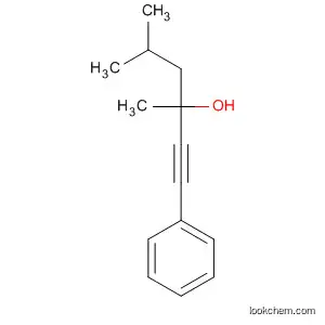 Molecular Structure of 155204-17-4 (1-Hexyn-3-ol, 3,5-dimethyl-1-phenyl-)