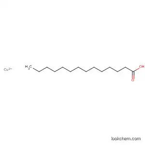 Molecular Structure of 15648-71-2 (Tetradecanoic acid, copper(2+) salt)