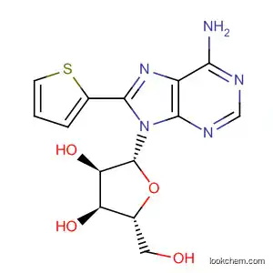 Molecular Structure of 158555-06-7 (Adenosine, 8-(2-thienyl)-)