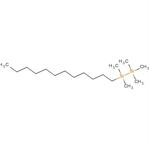 Molecular Structure of 172659-19-7 (Disilane, dodecylpentamethyl-)