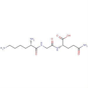 Molecular Structure of 172684-38-7 (L-Glutamine, L-lysylglycyl-)