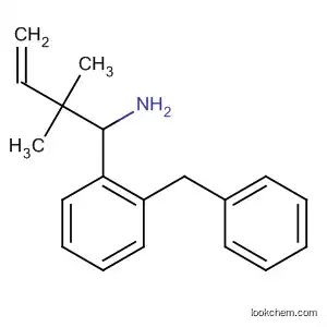 Molecular Structure of 176098-28-5 (Benzenemethanamine, a-(1,1-dimethyl-2-propenyl)-N-(phenylmethyl)-)