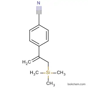 Molecular Structure of 199595-30-7 (Benzonitrile, 4-[1-[(trimethylsilyl)methyl]ethenyl]-)