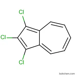 Molecular Structure of 36044-34-5 (Azulene, 1,2,3-trichloro-)