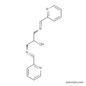 Molecular Structure of 39489-19-5 (2-Propanol, 1,3-bis[(2-pyridinylmethylene)amino]-)