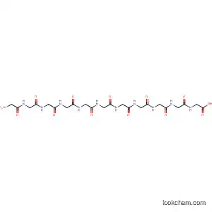 Molecular Structure of 412913-83-8 (Glycine, glycylglycylglycylglycylglycylglycylglycylglycylglycylglycyl-)