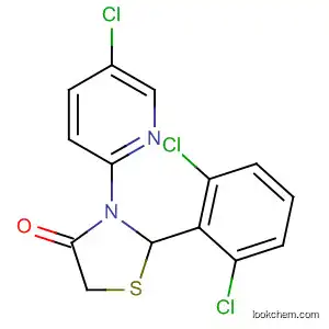 4-Thiazolidinone, 3-(5-chloro-2-pyridinyl)-2-(2,6-dichlorophenyl)-