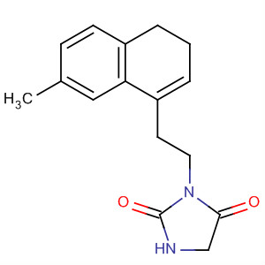 2,4-Imidazolidinedione,  3-[2-(3,4-dihydro-7-methyl-1-naphthalenyl)ethyl]-