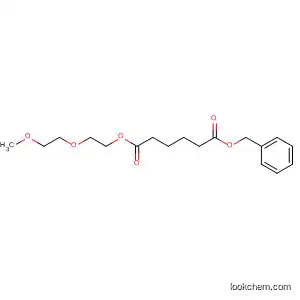 Molecular Structure of 549533-43-9 (Hexanedioic acid, 2-(2-methoxyethoxy)ethyl phenylmethyl ester)