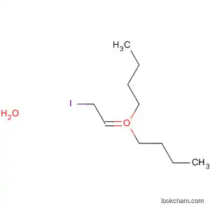 Molecular Structure of 55928-62-6 (Butane, 1,1'-[(2-iodoethylidene)bis(oxy)]bis-)