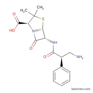 4-Thia-1-azabicyclo[3.2.0]heptane-2-carboxylic acid,
6-[[(2R)-3-amino-1-oxo-2-phenylpropyl]amino]-3,3-dimethyl-7-oxo-,
(2S,5R,6R)-
