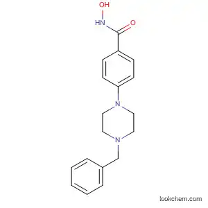 Molecular Structure of 603985-81-5 (Benzamide, N-hydroxy-4-[4-(phenylmethyl)-1-piperazinyl]-)