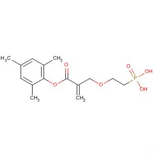 2-Propenoic acid, 2-[(2-phosphonoethoxy)methyl]-, 1-(2,4,6-trimethylphenyl) ester
