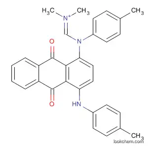 Molecular Structure of 75839-26-8 (Methanaminium,
N-[[[9,10-dihydro-4-[(4-methylphenyl)amino]-9,10-dioxo-1-anthracenyl](
4-methylphenyl)amino]methylene]-N-methyl-)