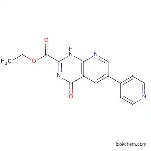 Molecular Structure of 768329-55-1 (Pyrido[2,3-d]pyrimidine-2-carboxylic acid,
1,4-dihydro-4-oxo-6-(4-pyridinyl)-, ethyl ester)