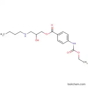 Molecular Structure of 784138-89-2 (Benzoic acid, 4-[(ethoxycarbonyl)amino]-,
3-(butylamino)-2-hydroxypropyl ester)