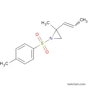 Molecular Structure of 796975-15-0 (Aziridine, 2-methyl-1-[(4-methylphenyl)sulfonyl]-2-(1-propenyl)-)