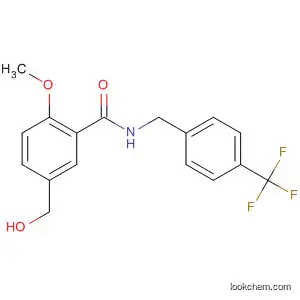 Benzamide,
5-(hydroxymethyl)-2-methoxy-N-[[4-(trifluoromethyl)phenyl]methyl]-