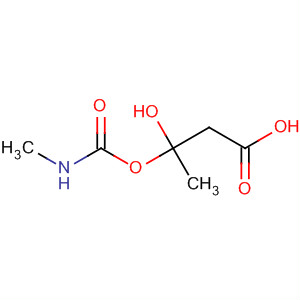 Butanoic acid, 3-hydroxy-3-[[(methylamino)carbonyl]oxy]-