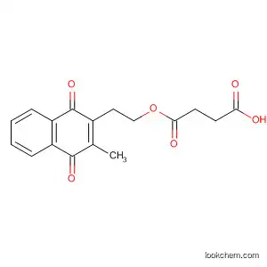 Molecular Structure of 799763-03-4 (Butanedioic acid,
mono[2-(1,4-dihydro-3-methyl-1,4-dioxo-2-naphthalenyl)ethyl] ester)