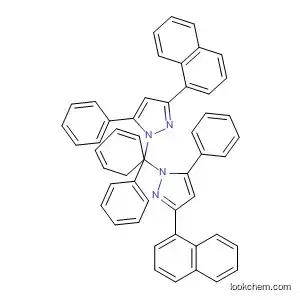 Molecular Structure of 819078-34-7 (1H-Pyrazole,
1,1'-[1,1'-biphenyl]-4,4'-diylbis[3-(1-naphthalenyl)-5-phenyl-)