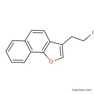 Molecular Structure of 821787-34-2 (Naphtho[1,2-b]furan, 3-(2-iodoethyl)-)