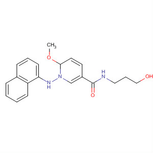 3-Pyridinecarboxamide,  1,6-dihydro-N-(3-hydroxypropyl)-1-methyl-4-(2-naphthalenylamino)-6-ox  o-