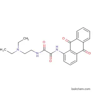 Molecular Structure of 823833-56-3 (Ethanediamide,
N-[2-(diethylamino)ethyl]-N'-(9,10-dihydro-9,10-dioxo-1-anthracenyl)-)