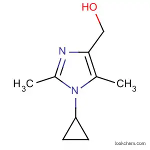 Molecular Structure of 824432-05-5 (1H-Imidazole-4-methanol, 1-cyclopropyl-2,5-dimethyl-)