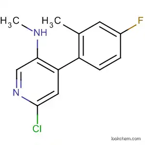3-Pyridinamine, 6-chloro-4-(4-fluoro-2-methylphenyl)-N-methyl-