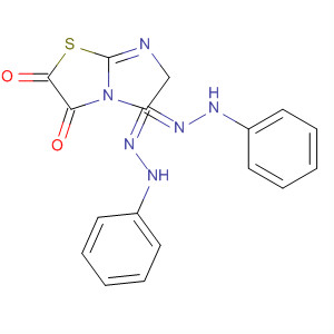 Imidazo[2,1-b]thiazole-2,3-dione, bis(phenylhydrazone)
