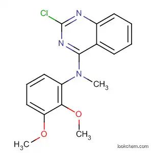 Molecular Structure of 827030-68-2 (4-Quinazolinamine, 2-chloro-N-(2,3-dimethoxyphenyl)-N-methyl-)