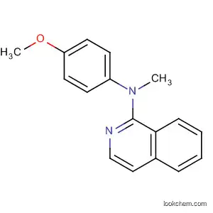 Molecular Structure of 827030-94-4 (1-Isoquinolinamine, N-(4-methoxyphenyl)-N-methyl-)
